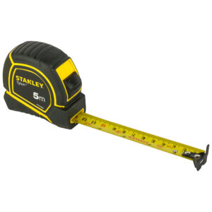 STANLEY STHT43067-12 5 METER TYLON MEASUREMENT TAPE IN RUGGED RUBBER CASE FOR HOME, DIY, INDUSTRIAL & PROFESSIONAL USE